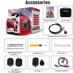 maXpeedingrods 4000 Watt Dual Fuel Inverter Generator with Bluetooth® Control Start and Display, RV Ready, Electric Start, Quiet for Outdoor Camping, Home Backup, Garden，PGMA Compliant
