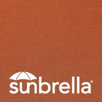 Outdoor Sunbrella Decorative Pillows with Coconut Button Pack of 4, 16" x 16" Outdoor Pillow Set for Couch Bed Throw Patio Sofa, Spectrum Cayenne