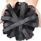 Rubber Bands Size#107 Heavy Duty Big Wide rubber band 30PCS Elastic Bands for Office Supply Trash Can File Folders Litter Box Rubber Bands (Black)