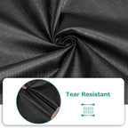 SunPatio Outdoor Waterproof Pellet Grill Cover Compatible with Traeger 34 Series Wood Pellet Grill and Smoker, Texas and More Full Length BBQ Barbecue Cover, All Weather Protection, Black