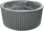 Essential Hot Tubs, Arbor Hot Tub, Arrives with Free Insulated Cover, Gray Granite, Seats 6, Plug into Standard Outlet (120 Volts), Hydrotheraphy 2025, Made in USA