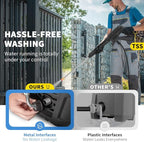 VEVOR Electric Pressure Washer, 2000 PSI, Max. 1.76 GPM Power Washer w/ 30 ft Hose, 5 Quick Connect Nozzles, Foam Cannon, Portable to Clean Patios, Cars, Fences, Driveways, ETL Listed