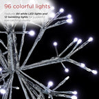 Alpine Corporation 16"H Indoor Holiday 3D Snowflake Hanging Ornament with LED Lights, White , Christmas Decoration