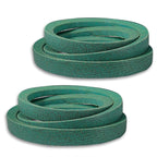 2 Pack 954-04050A Snow Thrower Auger Belt for MTD Craftsman Troy-Bilt Yard Man Yard Machines Snowblower 754-04050 754-04050A (1/2'' x 35'')
