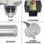 fullas 133-9998 Starter Motor for Toro 824 QXE 24" SnowMaster/ 826 OXE 26" Power Max Snow Thrower/ 828 OAE 28" Power Max Heavy-Duty Snow Thrower Replaces 133-1547, 133-1588, 144-0988 Loncin G250DFS