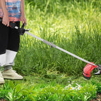 Gasoline Lawn Mower,Cordless Weed Wacker,Hedge Trimmer 52cc Petrol Hedge Trimmer Chainsaw Brush Cutter Red