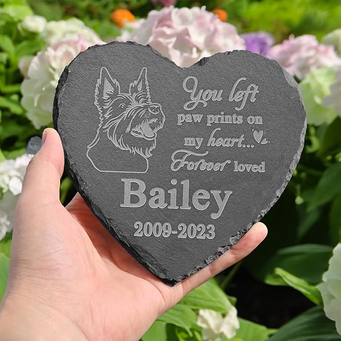 Scottish Terrier Memorial Stone, Scottish Terrier Statue, Scottish Terrier Memorial Plaque, Scottish Terrier Memorial Gifts, Scottish Terrier Loss Sympathy Gift, in Memory of Scottish Terrier