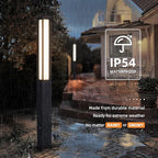 Outdoor Pathway Lights, 71 Inches Tall Bollard Light, 3000K Landscape Path Lighting, Large Mordern Led Bollards, IP65 Waterproof Pole Driveway Lights Wired for Walkway Sideway Garden Yard