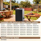 Wood Chip Loader 2" Diameter Version Compatible With Masterbuilt Digital Electric Smokers 20071117 20071217 20071218 20071317 20071417 20071517 20071819 Replace#: 9007160005
