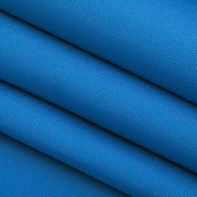 RSH DECOR: Sunbrella Pillow Covers Set of 4 | Covers Only - 26" x 16" | Outdoor Lumbar Pillow Covers Crafted with Sunbrella Performance Fabric | Canvas Pacific Blue
