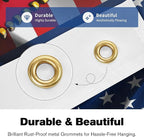 Vintage American America Usa Portugal Portuguese Flags For Outside Yard 3x5 Ft Double Sided Printed 100d Polyester Lightweight Garden Welcome Outdoor Banner Brass Grommets
