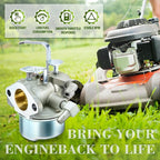 640152 Carburetor for Tecumseh 640152A 640023 640051 640140 640260B HM80 HM90 HM100 8-10 HP Engine Snow Blower Mower 5000w Generator (6)