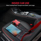 500 Watt Car Power Inverter DC 12V to AC 110V Car Plug Inverter Adapter Power Converter with 4 USB Charging Ports and 2 AC Outlets Car Charger