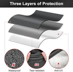 LBTING Grill Cover, 44-inch Heavy Duty 300D Oxford Waterproof Windproof UV Resistant BBQ Gas Grill Cover for Outdoor Barbecue Fit Most Brands Weber, Brinkmann, Char Broil, Holland