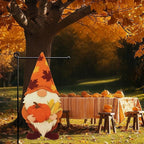 Thanksgiving Garden Flags 12x18 Inch Double Sided, Fall Gnome Yard Flags for Outside, Farmhouse Front Porch Outdoor Autumn Decor Holiday All Seasons Decoration