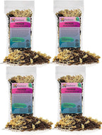 Gardenera Premium Orchid Mix by GARDENERA - 20 Quart - Fern + New Zealand Pine Bark + Sphagnum Moss + Perlite | Best for Growing and Repotting Orchids (4 Bags of 5 QT)