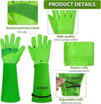 Long Gardening-Gloves Women/Men-Thorn proof Rose Pruning Heavy Duty Gauntlet-XL