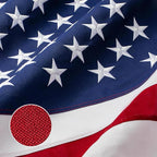 American Flag 8x12ft Ultra Durable for Outside, TearProof Spun Polyester, Embroidered Stars, Brass Grommets, Perfect for Outdoor US Flag, Show Your Patriotism with Long-Lasting Quality