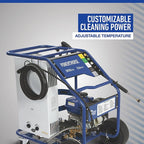 Powerhorse Propane Pressure Washer, Hot Water Pressure Washer Gas Pressure Washer with Propane Burner, Power Washer Car Pressure Washer
