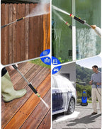 AgiiMan Pressure Washer, Power Washer, High Pressure Cleaner for Cars, Patios, Driveways, Blue
