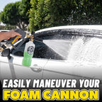 Chemical Guys Snubby Pressure Washer Gun with Foam Cannon Attachment - Short Handle for Gas and Electric Pressure Washers, Ideal for Car Washing, Detailing, and Home Cleaning Projects