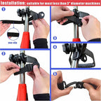 Trimmer Strap Upgraded for Weed Shoulder Strap Easy Release Brush Cutter Harness Blower Strap Universal Compatible with EGO/Greenworks/DEWALT String Trimmers, Leaf Blower, Shrub Trimmer