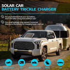 ACOPOWER HY010-12M Mono Solar Panel for 12V Battery Charging RV Boat, Off Grid, 10W