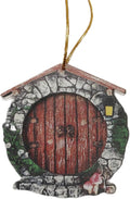 Mini Fairy Garden Door for Tree, Miniature Fairy Door for Fairytale Tiny House Doors, Bonsai Terrarium Micro Landscape Decoration Accessories, Outdoor Statues, Garden Sculptures and Statues (Pendant)
