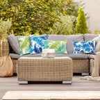 JMGBird Outdoor Throw Pillows with Insert 18 * 18 Inch Outdoor Pillows for Patio Furniture