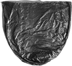 Aluf Plastics High Density Trash Bags, 60 Gallon, 600 Count, 22 Micron (eq), 38" x 60", Black, for Bathroom, Office, Industrial, Commercial, Janitorial, Municipal, Recycling