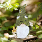 Key Hider Outdoor Garden Gnomes Statue Hide A Key Outside Gnome Figurine Decor For Yard Lawn Hidden Spare Key Holder Lock Box Green