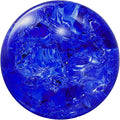 uxcell 40mm/1.6" Crystal Sphere Ball Ice Cracked Glass Solid Decorative Sphere Crystal Ball Prop Ornament for Feng Shui Divination Fortune Telling Tabletop Fountain Decoration, Dark Blue