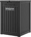 Package Delivery Box for Outside, 48 Gallon Storage with Lockable Secure, Large Resin Outdoor Package Drop Container