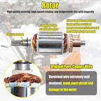 fullas Electric Starter Motor JQ170-2 for LCT 291cc 306cc, Ariens AX291 AX306 OHV Gas Engine Suitable for Husqvarna 24" 27" 30" Snow Blower, Ariens Deluxe 28" 30" Snowblower