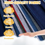 ANYOO Cotton Hammock Portable Camping Hammocks for Hanging Sturdy Garden Comfortable Fabric Hammock with Tree Straps Up to 660lbs with Travel Bag for Camping Outdoor/Indoor Patio Backyard