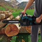 58cc Gas Chainsaw 20 Inch Gas Powered Chainsaws 2 Stroke Handed Petrol Gasoline Chain Saw Cordless Petrol Gas Chain Saws for Cutting Wood Outdoor Garden Farm Home