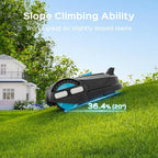 M800Plus Cordless Robot Lawn Mower with GPS + 3D Visual Navigation, Bow-Shaped Path Mowing, APP Control, 4.0Ah Automatic Robotic Lawnmower for 1/5 Acre, Obstacle Avoidance, Height Adjustment