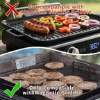 Rear Grease Gate for Blackstone Griddle,Blocks Food from Falling into Rear Grease Trap & Compatible with All Blackstone Griddle Accessories
