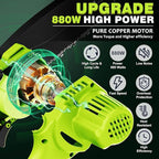 Mini Chainsaw Cordless,[2025 Upgraded] Electric Saw Gifts for Men Dad Husband Gardener, Cool Gadgets for Men 2025, Stocking Stuffers for Adults Christmas Gifts for Women