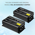 1000W Inverter for Car Power Inverters,12v DC to 110v AC Converter with 3.0 A USB Type-C Outlets, 12 Volt Inverter Car Cigarette Lighter Battery Inverter for Vehicles, Power Inversor 1000 Watts Black