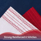 American Flag 20X38ft Deluxe Super Tough Series, Heavy Duty Spun Polyester, 7 Brass Grommets, All Weather Large US Flag USA High Wind with Embroidered Stars, Oversized Flags Outdoor Outside