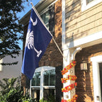 FLAGWIN South Carolina Flag 3x5 FT - Embroidered Polyester South Carolina State Flags with Brass Grommets - Vivid Color and Fade Proof State of SC Flag 3x5 Outdoor