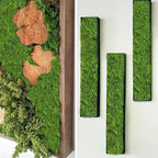 2 Pcs Preserved Sheet Moss for Potted Plants 2 sq.ft. Dried Natural Preserved Moss Mat Green Moss Sheets for Planters Crafts Woodland Decor Garden Party Decorations Wall Art DIY Project Green