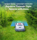T1200Pro Robot Lawn Mower, 0.35 Acre, RTK+AI Vision Wire-Free Automatic Lawn Mowing, Smart App Control, Routenplaning, Obstacle Avoidance, Auto-Recharge, 20° Slope