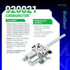 BlueStars 920021 Carburetor - For Ariens Sno-Tek 920404 920402 920022 920024 920025 920406 938034 920403 Snowblower LCT StormForce 208cc 03121 03122 13141 13142 Engine Part 20001368 20001027 585020402