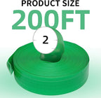 2" x 200' Pool Backwash Hose: Pool Drain Hose, Sump Pump Hose with Heavy-Duty 3-Layer, Lightweight, Kink-Resistant for Pool Drain, Irrigation