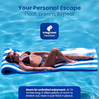 Cococabana 74 inch Foam Float for Pools & Lakes Vinyl Foam Pool Floats