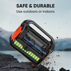 Jackery Portable Power Station Explorer 300 and 102W Fast Charger, 293Wh Backup Lithium Battery, Solar Generator for Outdoors Camping Travel Hunting Blackout (Solar Panel Optional)