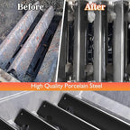 66040 Flavorizer Bars with Heat Deflector for Weber Genesis II 300 /LX 300 Series, Genesis II E-310 E-315 E-335 GS4 Flavor Bars Replacement Parts Genesis II 300 Series LX S-340 II S-310 II S-335