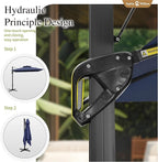 Sophia & William Cantilever Patio Umbrellas Offset Outdoor Umbrellas